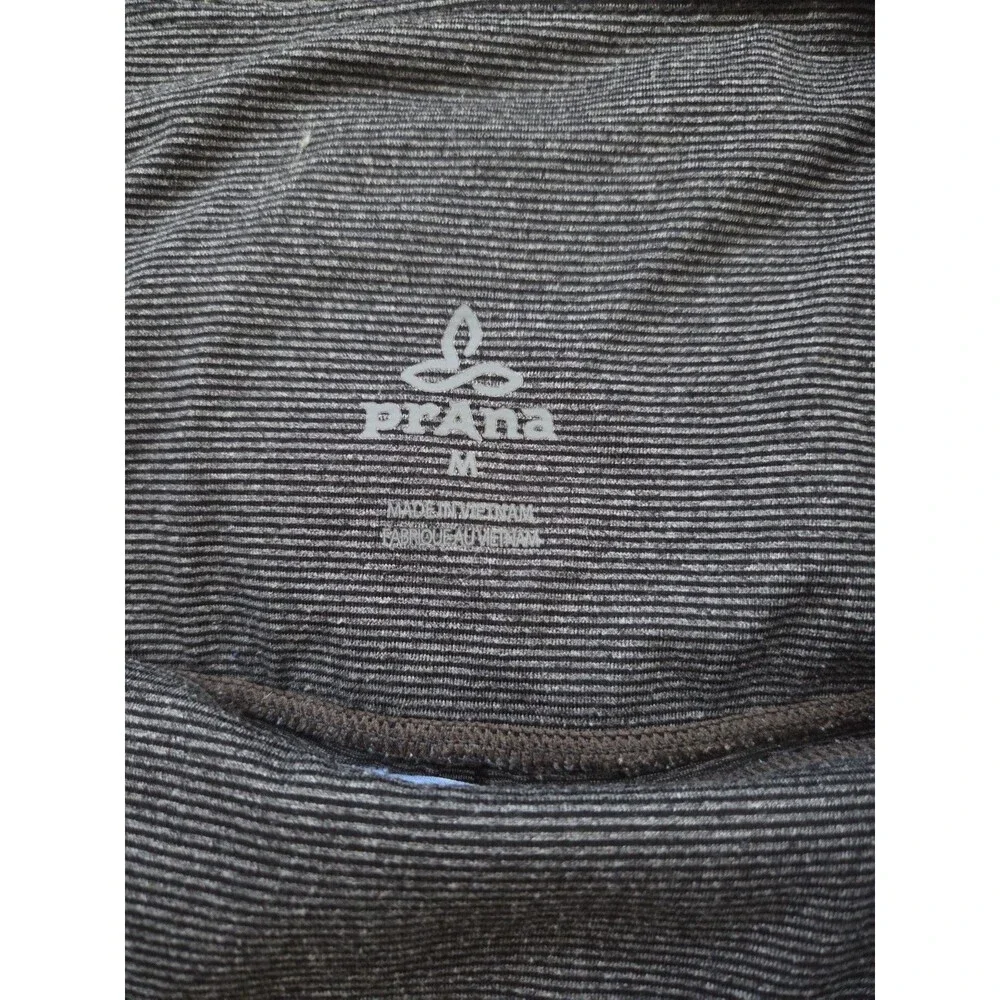 Prana Women’s Stefania Stretch Mid Rise Side Pockets Leggings Blue Gray Size M - Picture 4 of 6
